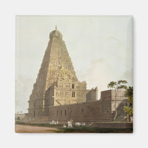 Imán La Gran Pagoda, Tanjore, plato XXIV de 'Orient