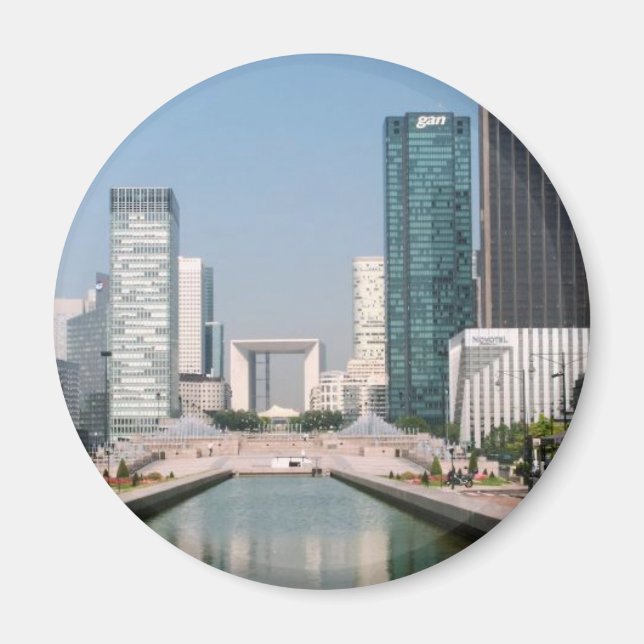 Imán La Grande Arche La Defense, París (Frente)