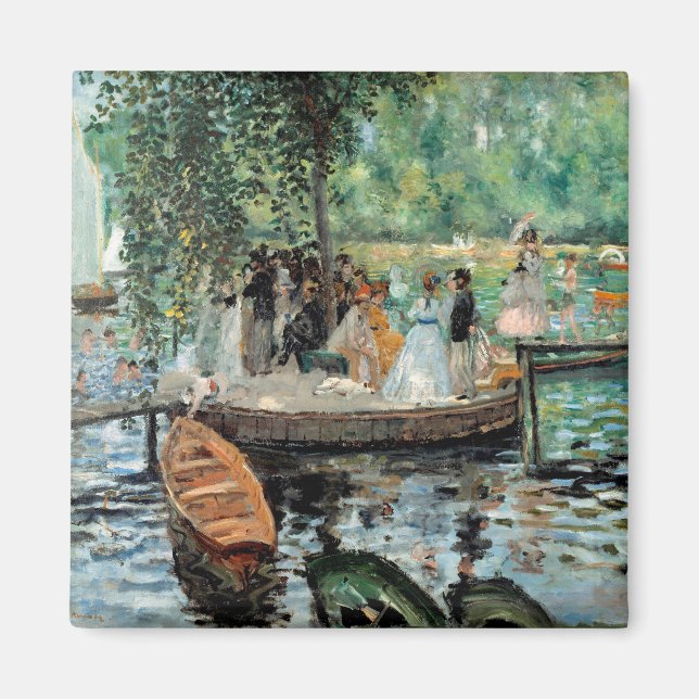 Imán La Grenouillère Auguste Renoir (Frente)