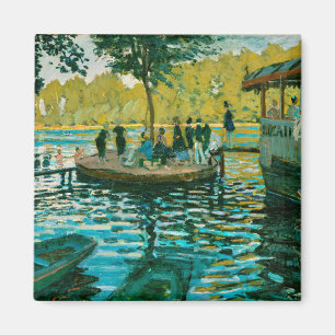Imán La Grenouillere - Claude Monet - 1869