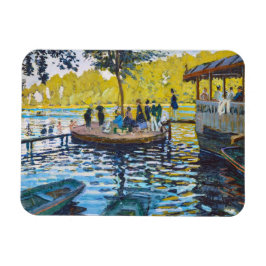 Imán La Grenouillere Claude Monet pintura de arte fino