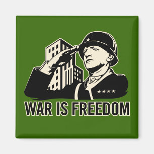 Imán La guerra es libertad