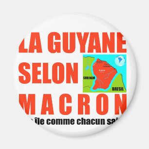 Imán La Guyane selon Macron est une île