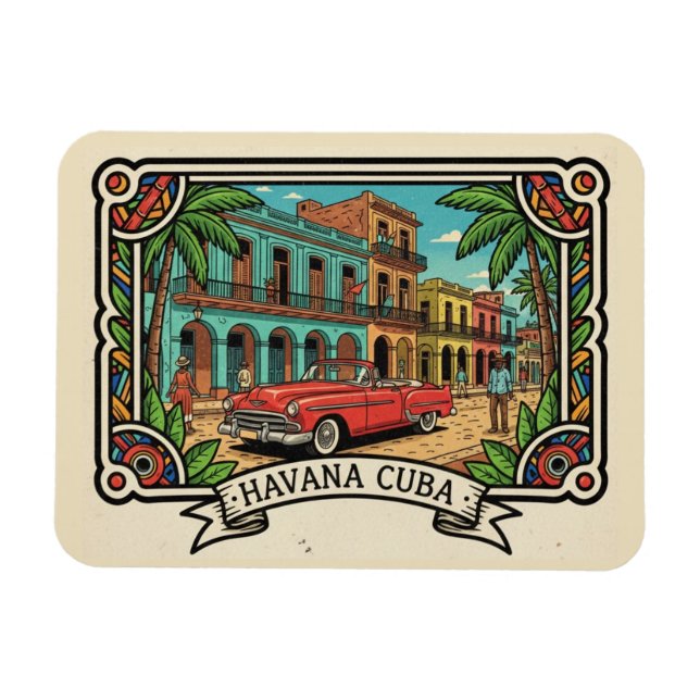 Imán La Habana Cuba (Horizontal)
