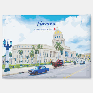 Imán La Habana, Cuba - Alma Clásica Vintage
