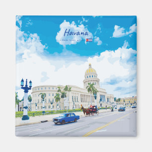 Imán La Habana, Cuba - Alma Clásica Vintage