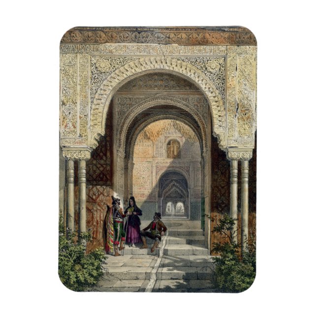 Imán La habitación de las dos hermanas en la Alhambra,  (Vertical)