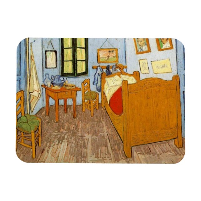 Imán La habitación de Van Gogh (Horizontal)