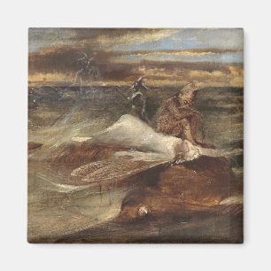 Imán La hada y la serpiente de mar
