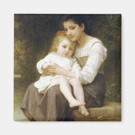 Imán La hermana mayor (por William Bouguereau)