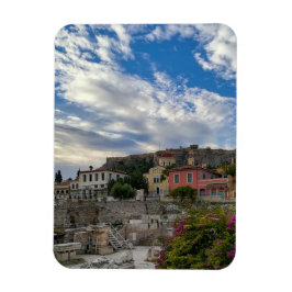 Imán La hermosa y colorida Atenas