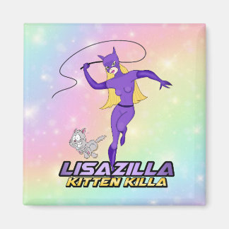Imán La historia de Lisazilla Kitten Killa Magnet