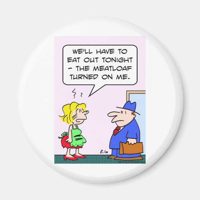 Imán la hoja de carne se volvió hacia mí (Frente)