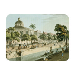 Imán La iglesia Calvinistic en Batavia, platea 9 de 'A