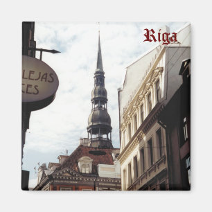 Imán La iglesia de San Pedro, Riga, Letonia