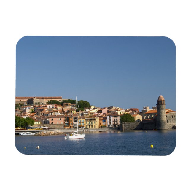 Imán La iglesia Eglise Notre Dame des Anges, nuestra se (Horizontal)