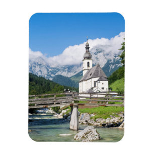 Imán La iglesia parroquial de Ramsau en Baviera, Aleman