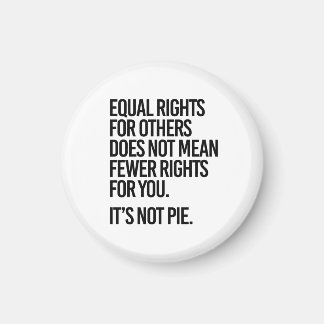 Imán La igualdad de derechos no significa menos derecho