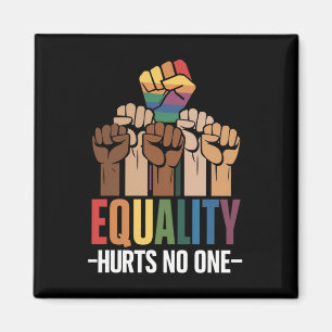 Imán La igualdad no daña a nadie Orgullo LGBTQ Derechos