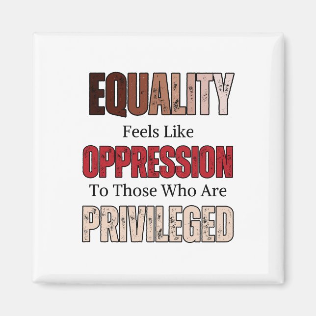Imán La igualdad racial contra el racismo (Frente)