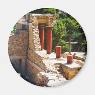 Imán La imagen del Palacio Minoano de Knossos