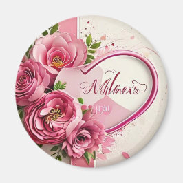 Imán La imagen muestra una vibrante despedida de solter