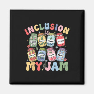 Imán La inclusión es mi jam Sped Teacher Educación Espe