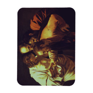 Imán La incredulidad de Santo Tomás por Caravaggio