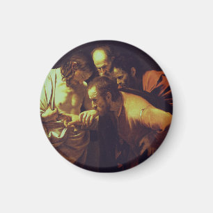 Imán La incredulidad de Santo Tomás por Caravaggio