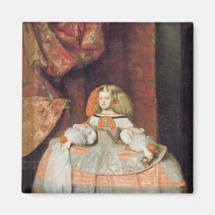 Imán La infanta María Marguerita en rosa