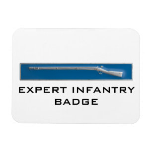Imán La infantería experta Badge