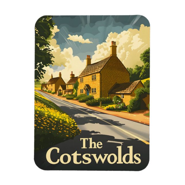 Imán La Inglaterra de los Cotswolds (Vertical)