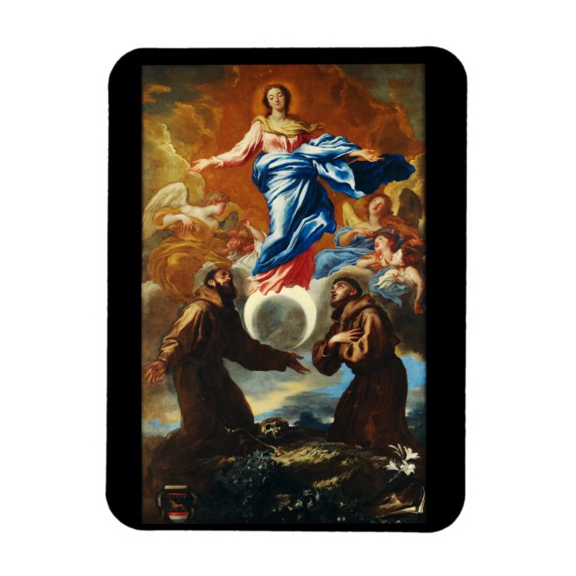 Imán La Inmaculada Concepción de la Virgen María (Vertical)