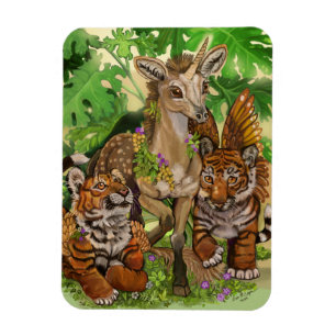 Imán 'La inocencia del nuevo' unicornio