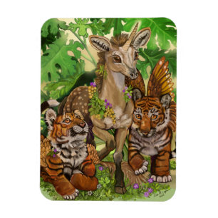 Imán 'La inocencia del nuevo' unicornio