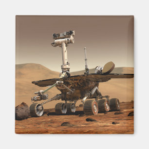 Imán La interpretación del artista de Marte Rover