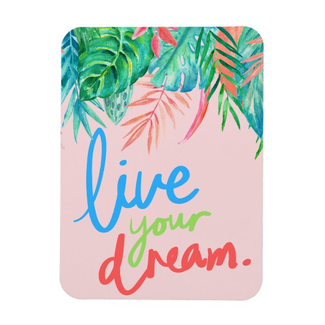 Imán La isla deja vivir tu sueño (Vertical)