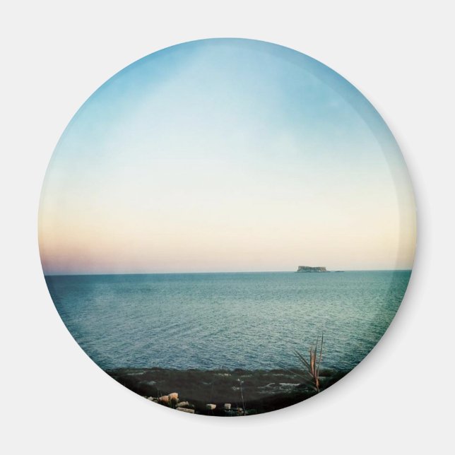 Imán La isla y el mar (Frente)