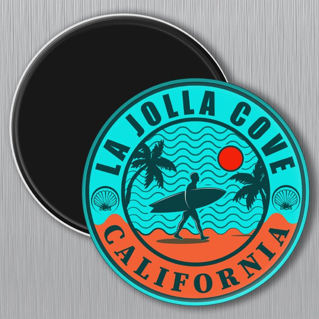 Imán La Jolla Cove San Diego California Souvenirs (Subido por el creador)