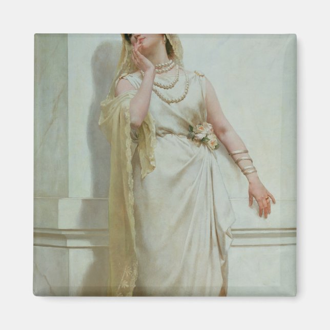 Imán La joven novia, 1883 (Frente)