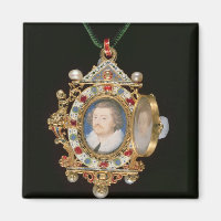 La Joya Gresley, con retratos en miniatura de Sir