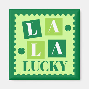 Imán La La Lucky Día de San Patricio