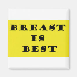 Imán La lactancia materna es lo mejor