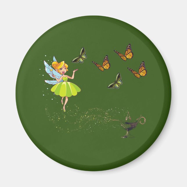 Imán La lámpara mágica (Frente)