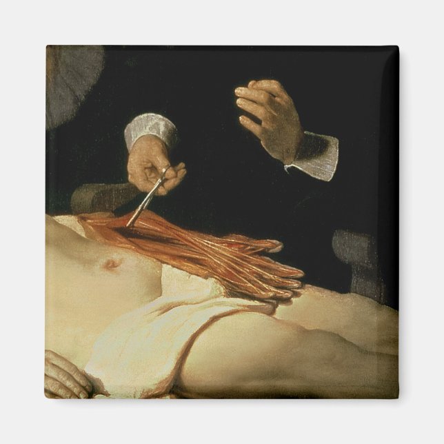 Imán La lección de anatomía del Dr. Nicolaes Tulp, 1632 (Frente)