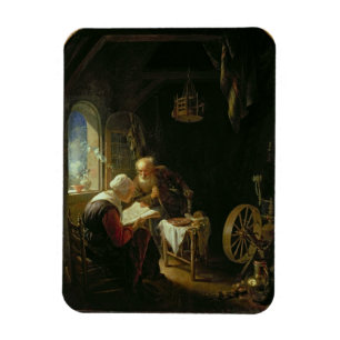 Imán La lección de la biblia, o Anne y Tobias (aceite