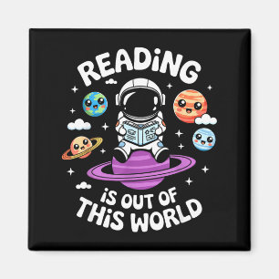 Imán La lectura es de libros divertidos fuera de este m