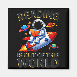 Imán La lectura es de otro mundo divertidos libros espa
