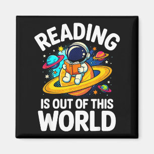 Imán La lectura espacial es un libro divertidísimo