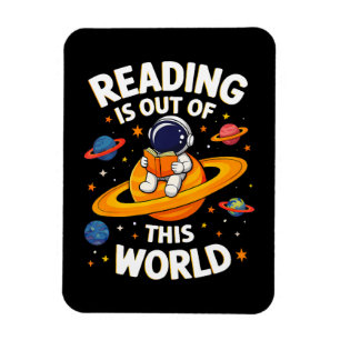 Imán La lectura está fuera de este mundo